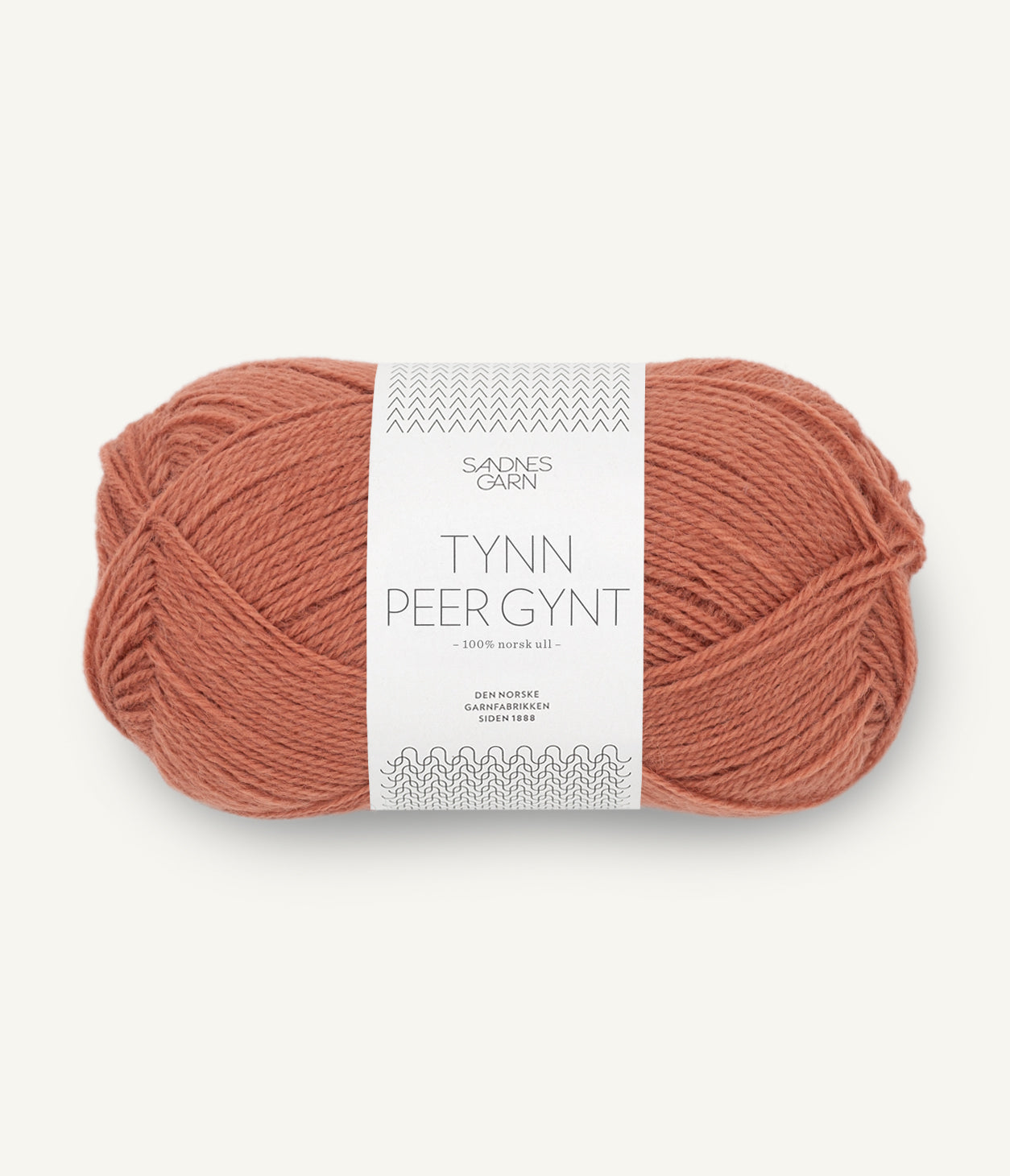 3535 Lys Kobberbrun Tynn Peer Gynt Sandnes Garn