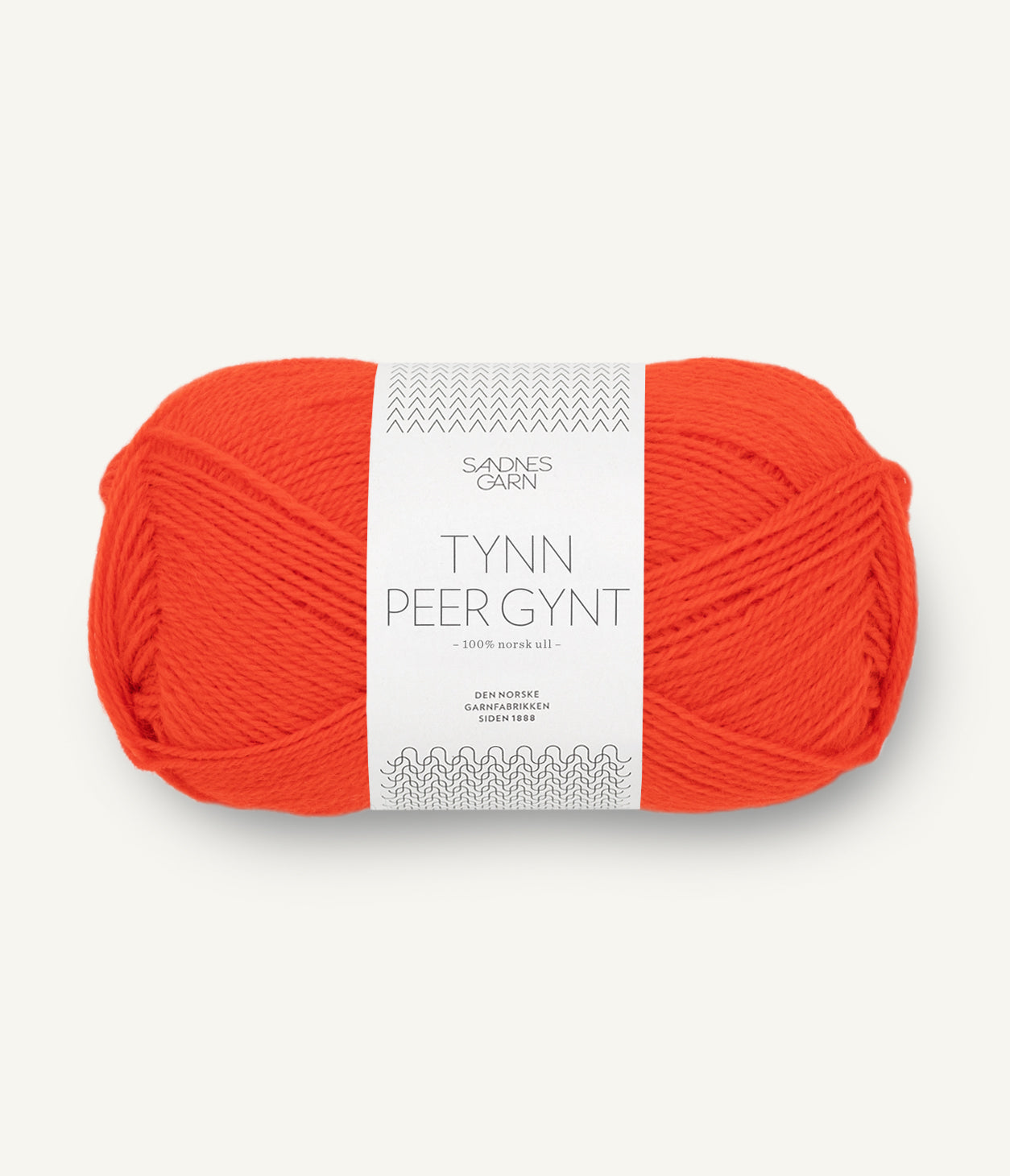 3819 Spicy Orange Tynn Peer Gynt Sandnes Garn