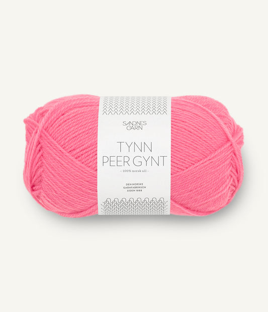 4315 Bubblegum Pink Tynn Peer Gynt Sandnes Garn