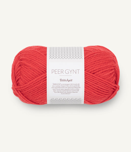 4008 Poppy Petite Knit Peer Gynt Sandnes Garn