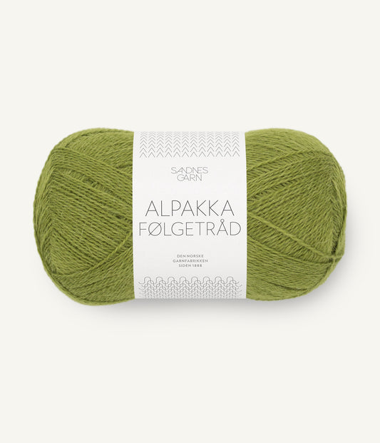 9564 Matcha Alpakka Følgetråd Sandnes Garn