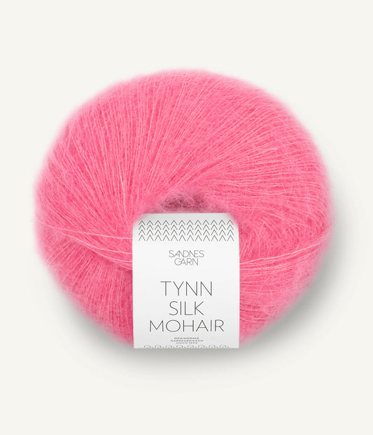 4315 Bubblegum Pink Tynn Silk Mohair Sandnes Garn