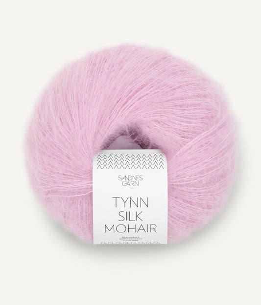 4813 Pink Lilac Tynn Silk Mohair Sandnes Garn