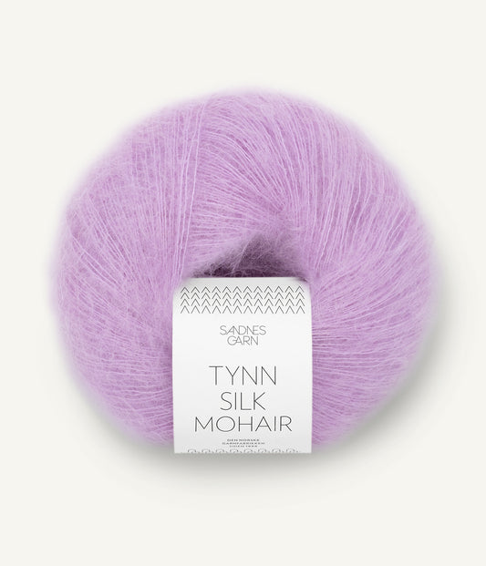 5023 Lilac Tynn Silk Mohair Sandnes Garn