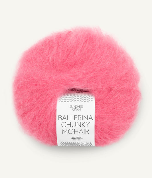 4315 Bubblegum Pink Ballerina Chunky Mohair Sandnes Garn