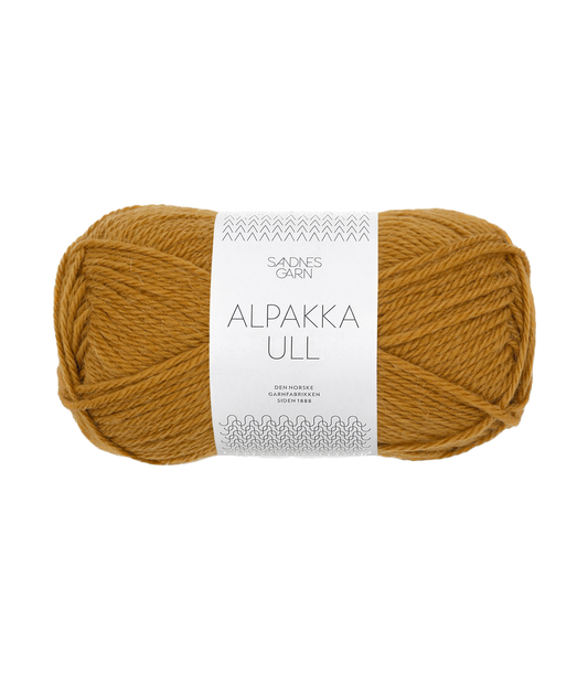 2335 Sennepsgul Alpakka Ull Sandnes Garn