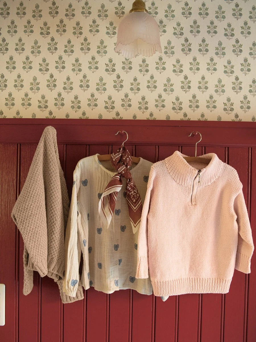 2501-08 Matthew Sweater Junior Papir Enkeltoppskrift Sandnes Garn