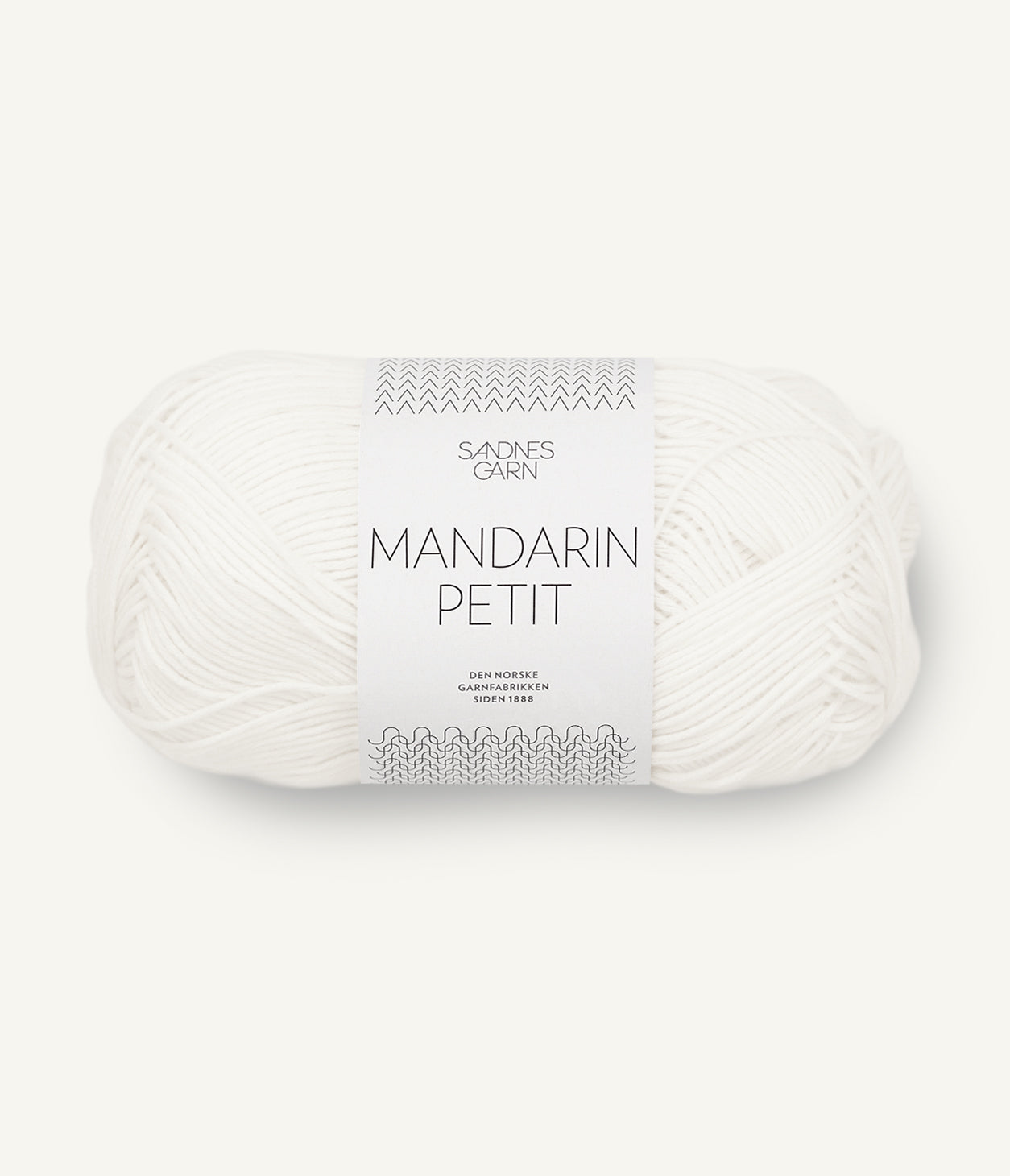1002 Hvit Mandarin Petit Sandnes Garn