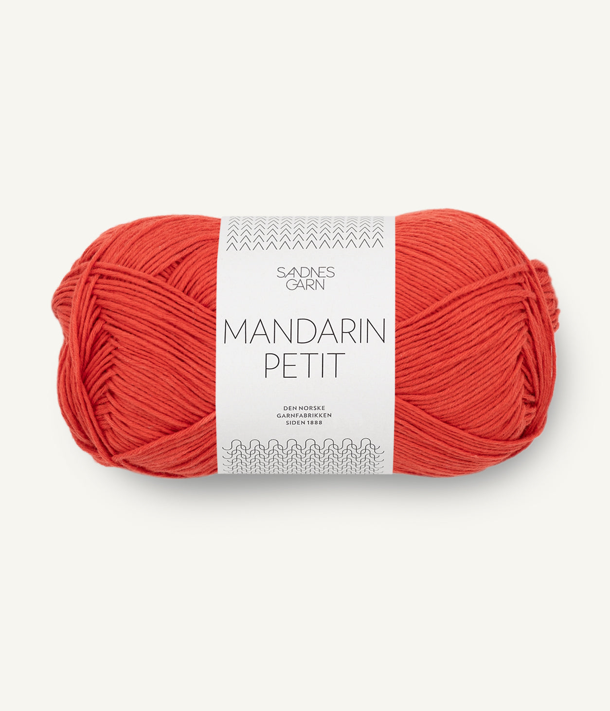 4018 Scarlet Red Mandarin Petit Sandnes Garn