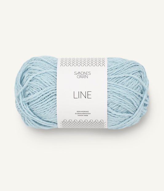 5930 Lys Blå Line Sandnes Garn