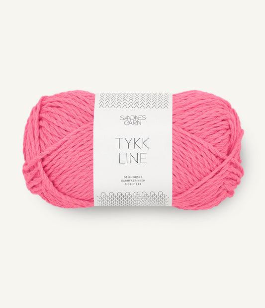 4315 Bubblegum Pink Tykk Line Sandnes Garn