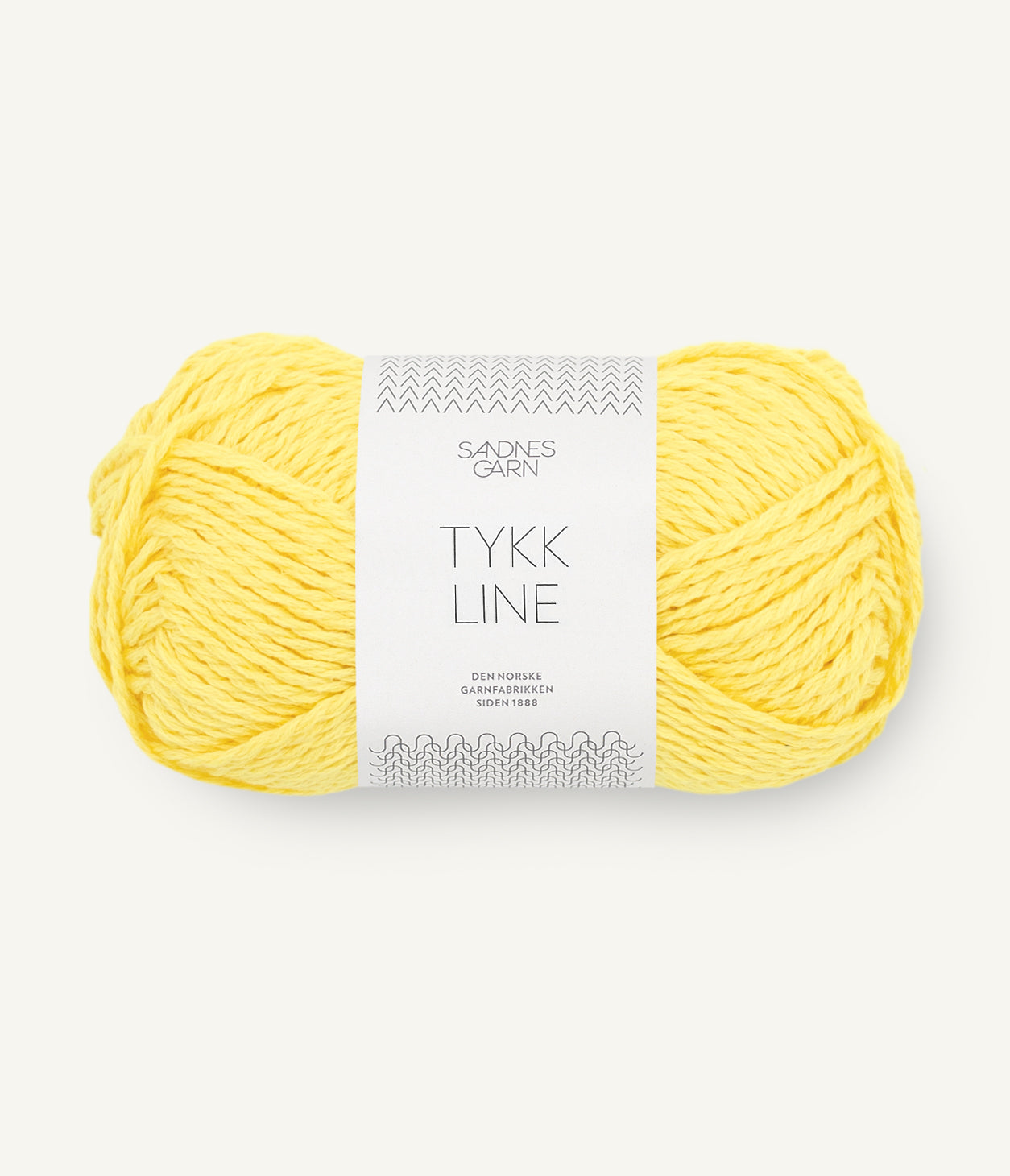 9004 Lemon Tykk Line Sandnes Garn