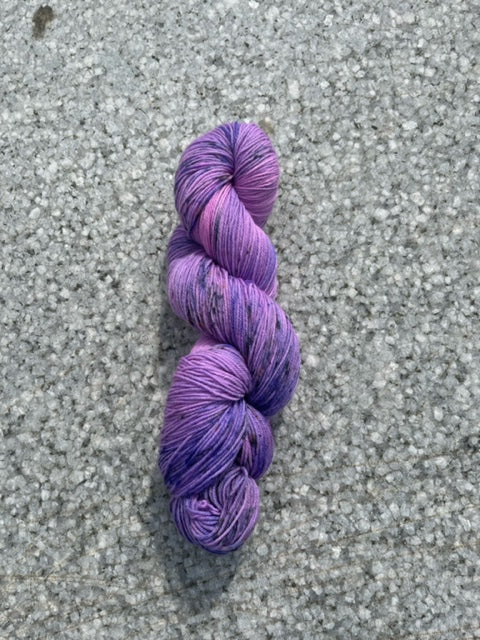 Funky Fiolett Håndfarget Myk Hygge