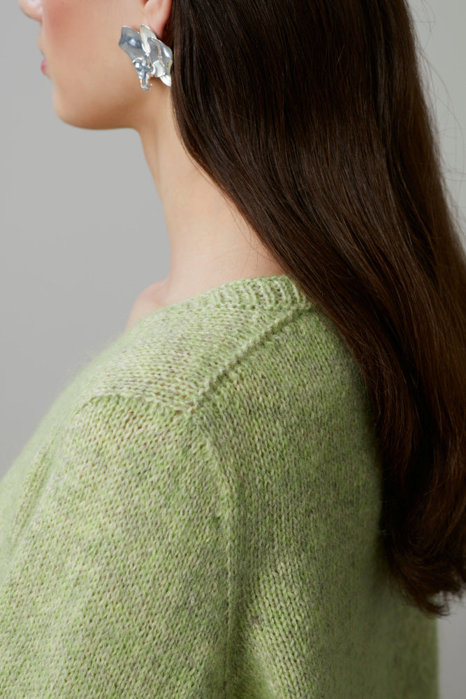 445 Hilma V-Halsgenser Enkeltoppskrift Rauma Garn