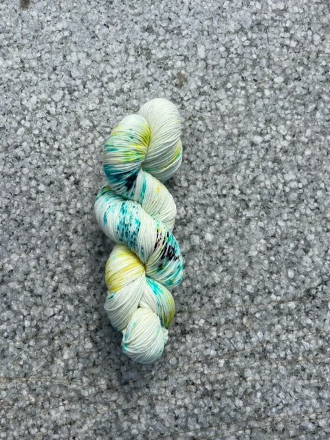 Turkis Sommerfryd Håndfarget Myk Hygge