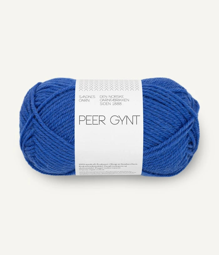 5845 Dazzling Blue Peer Gynt Sandnes Garn