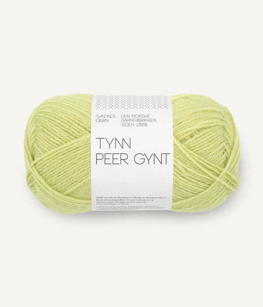 9523 Lime Punch Tynn Peer Gynt Sandnes Garn
