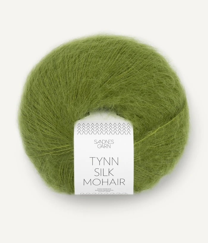9564 Matcha Tynn Silk Mohair Sandnes Garn