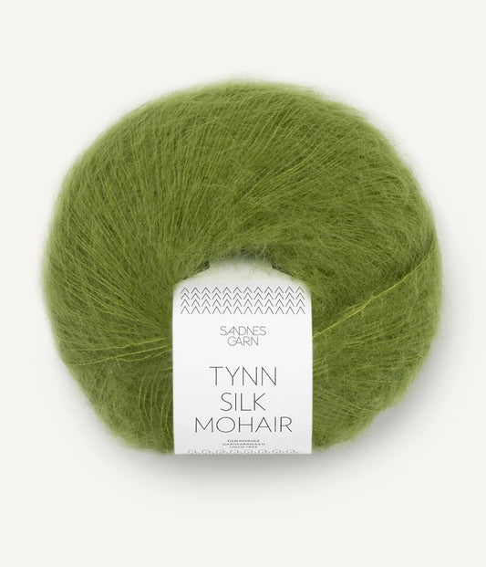 9564 Matcha Tynn Silk Mohair Sandnes Garn