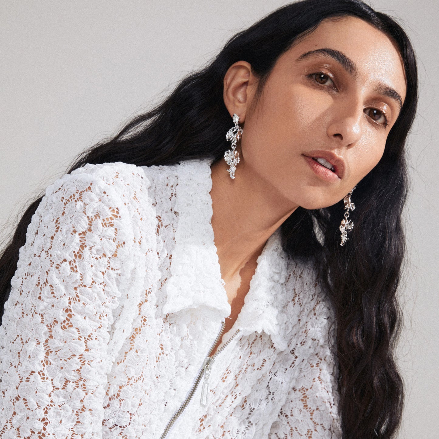 Act Ørepynt Sølvbelagt Pilgrim