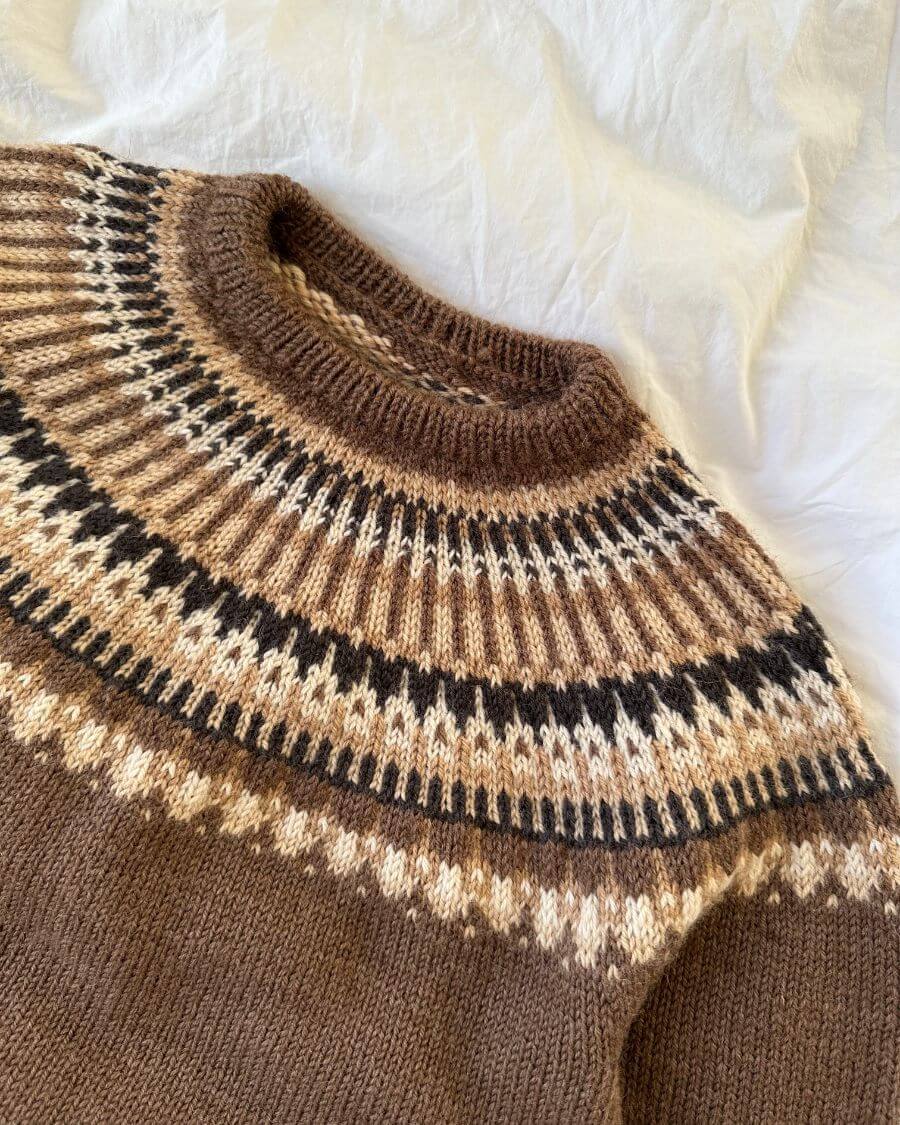 Celeste Sweater Man Papir PetiteKnit