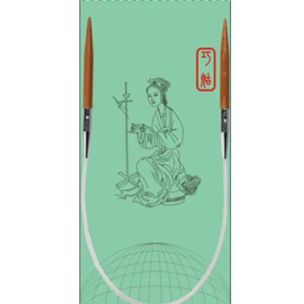 40cm Bamboo Patina Circular Rundpinner ChiaoGoo