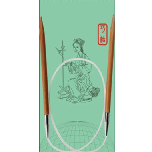 60cm Bamboo Patina Circular Rundpinner ChiaoGoo