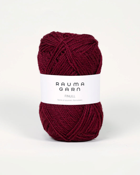 0497 Burgunder Finull Rauma Garn