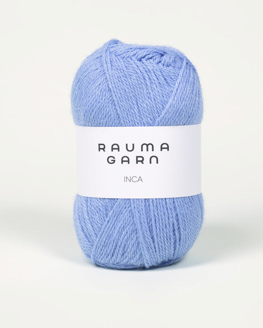 009 Himmelblå Inca Rauma Garn