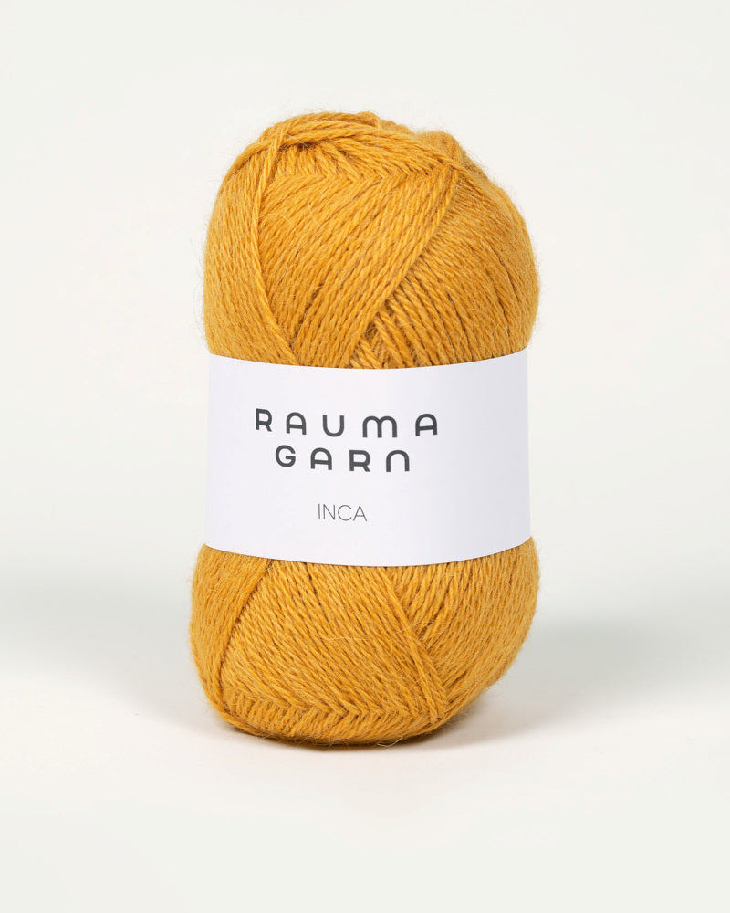 633 Sennepsgul Inca Rauma Garn