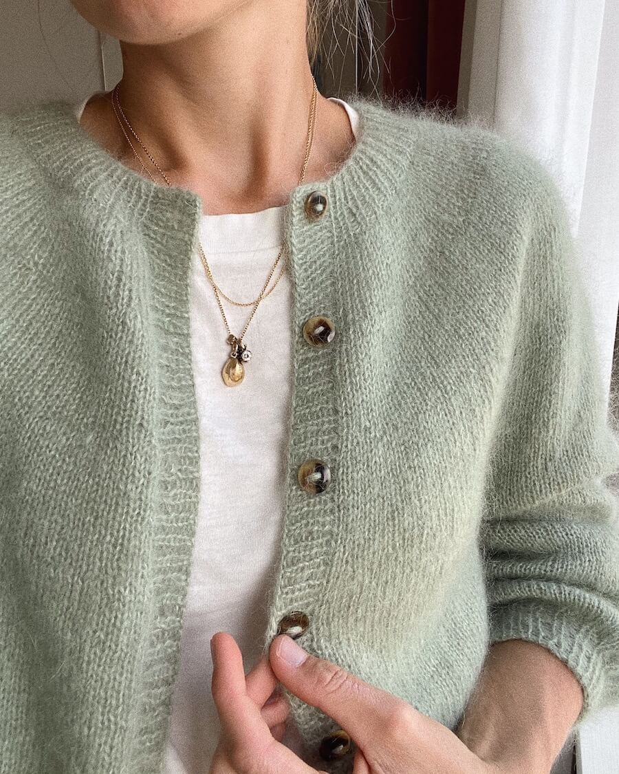 Novice Cardigan Mohair Edition PetiteKnit