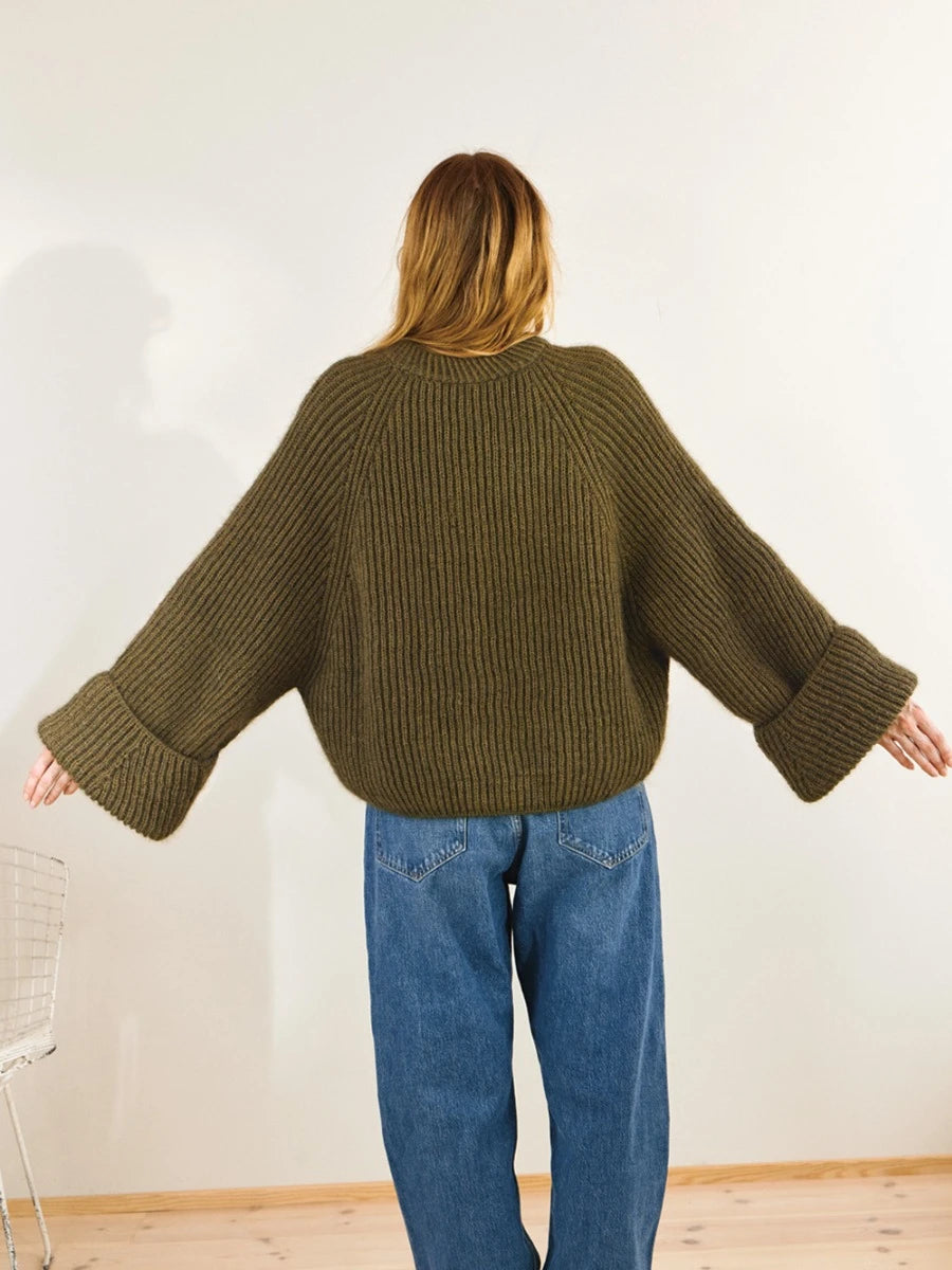 2409 DIY Nr 3 Penny Cardigan Enkeltoppskrift Sandnes Garn