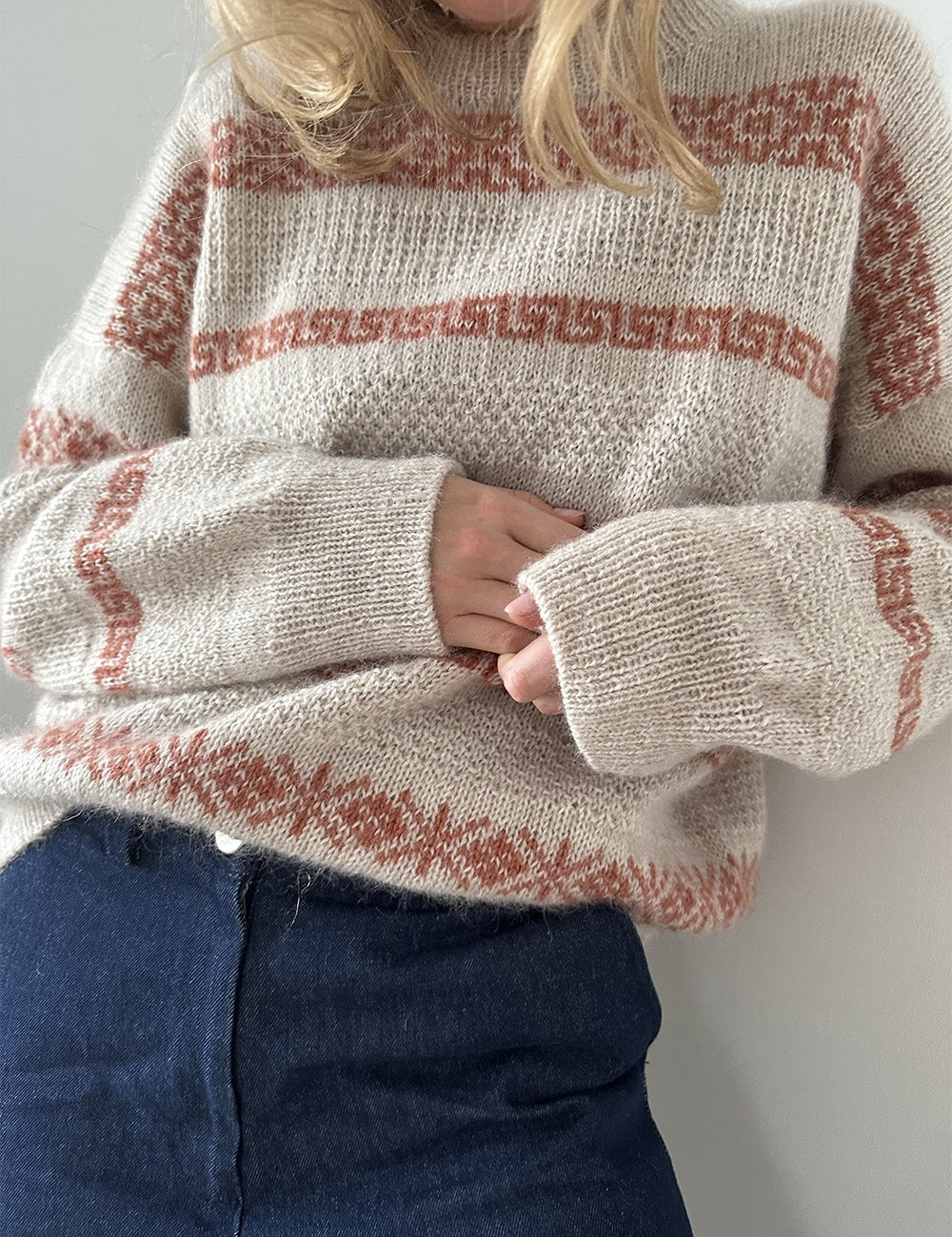 Terracotta Sweater Strikkepakke LeKnit