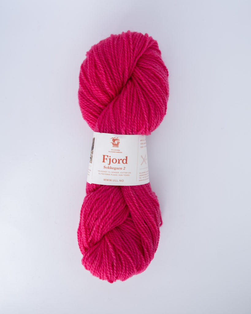521 Dyp Rosa Fjord 2 Sokkegarn Hillesvåg