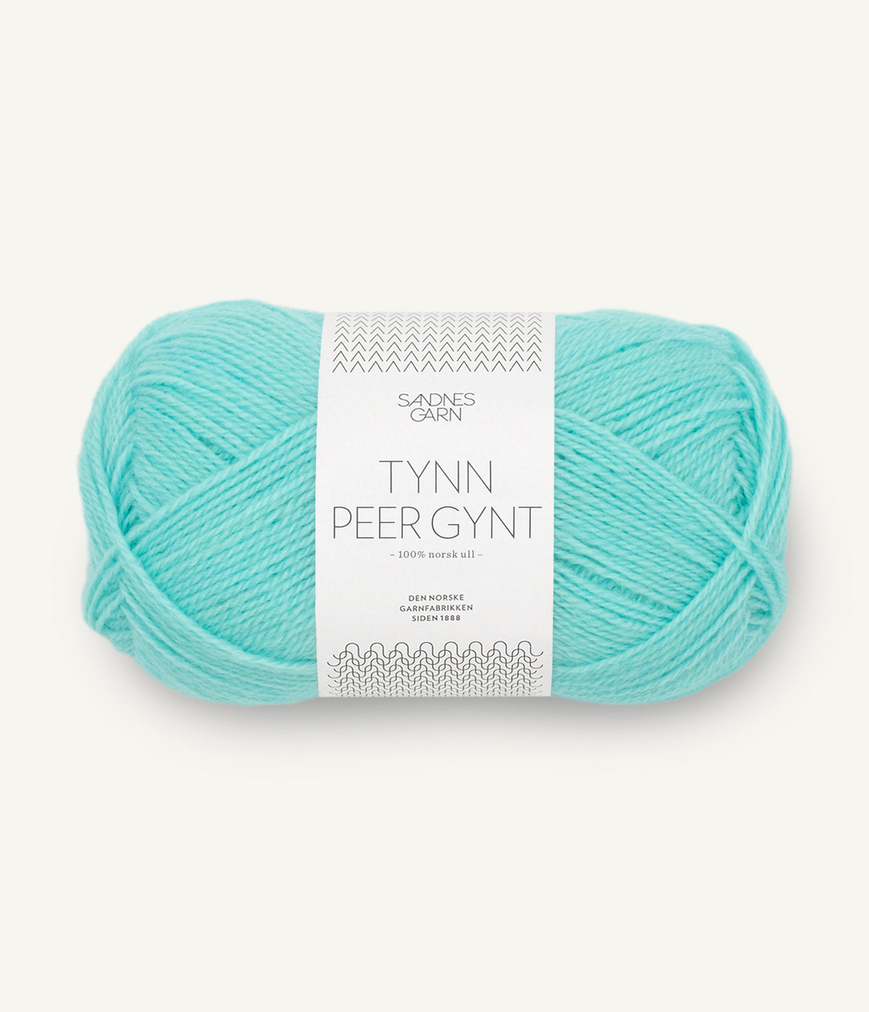 7213 Blå Turkis Tynn Peer Gynt Sandnes Garn