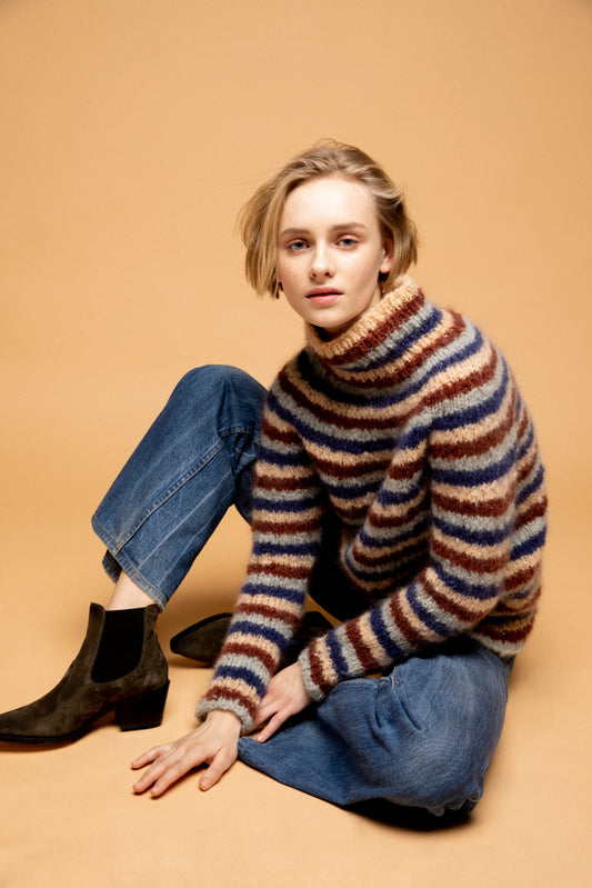 329 Tjukk Mohair Dame Rauma Hefte