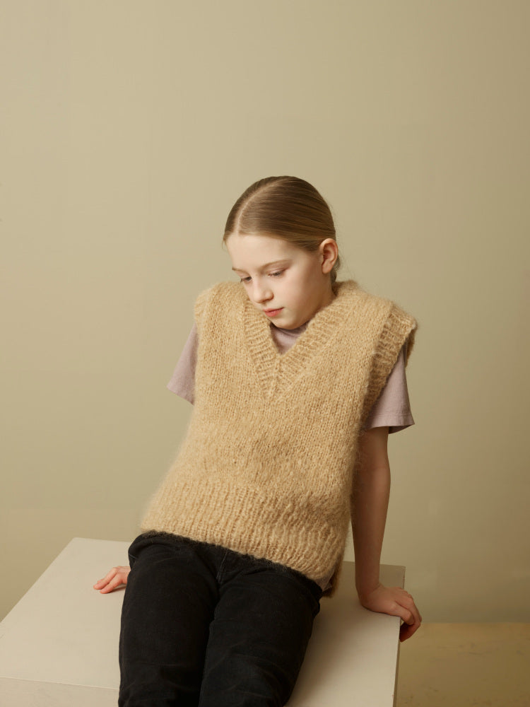 375 Vester Tjukk Mohair Barn & Dame Rauma Hefte