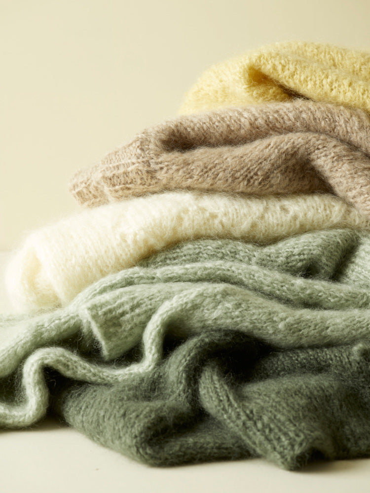 392 Tjukk Mohair Dame Rauma Hefte