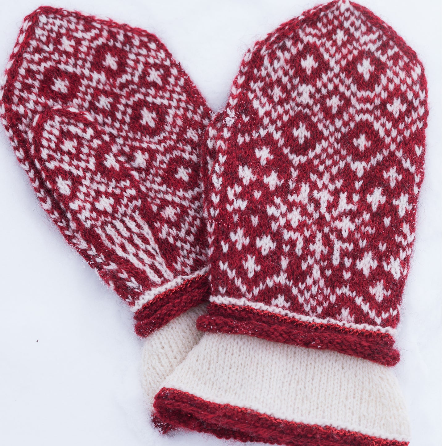 Stjerna Votter og Lue Hillesvåg Ullvarefabrikk Garnpakke