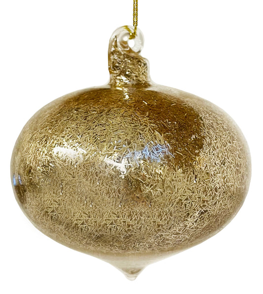 Dråpeformet Julekule 8cm