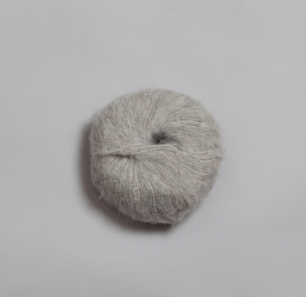 1310 Lys Grå Rauma Alpakka Lin