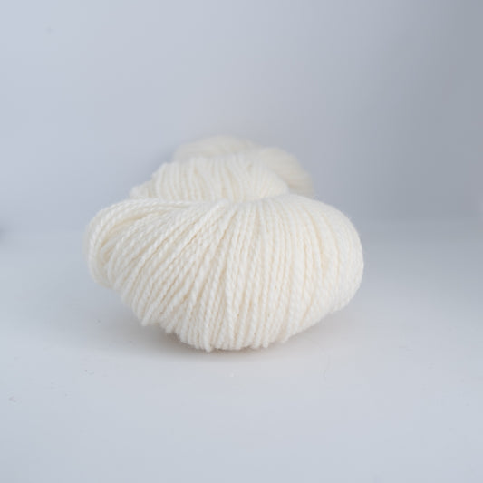 504 Bleket Hvit Fjord 2 Sokkegarn