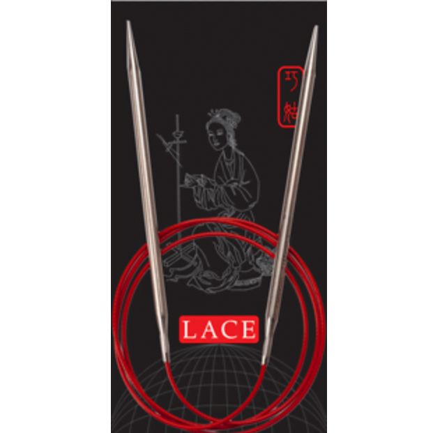 100cm Red Lace Rundpinner ChiaoGoo