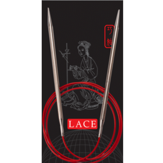 100cm Red Lace Rundpinner ChiaoGoo