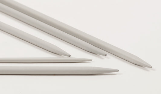 6mm Aluminium Drops Strømpepinner 20cm