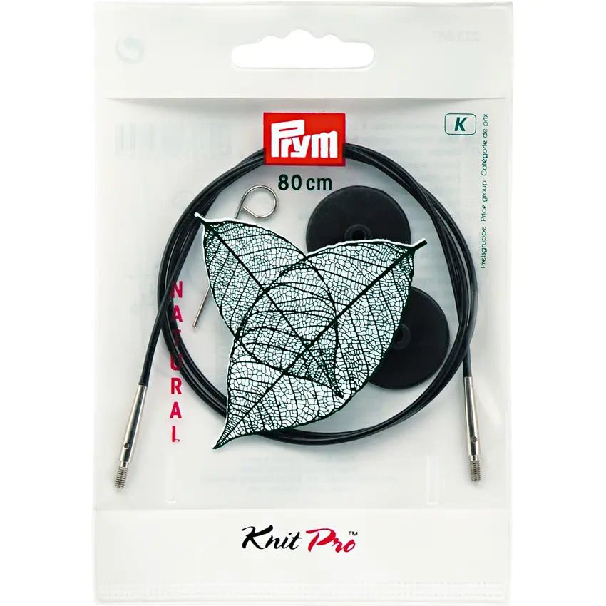KnitPro Natural Wire 80cm