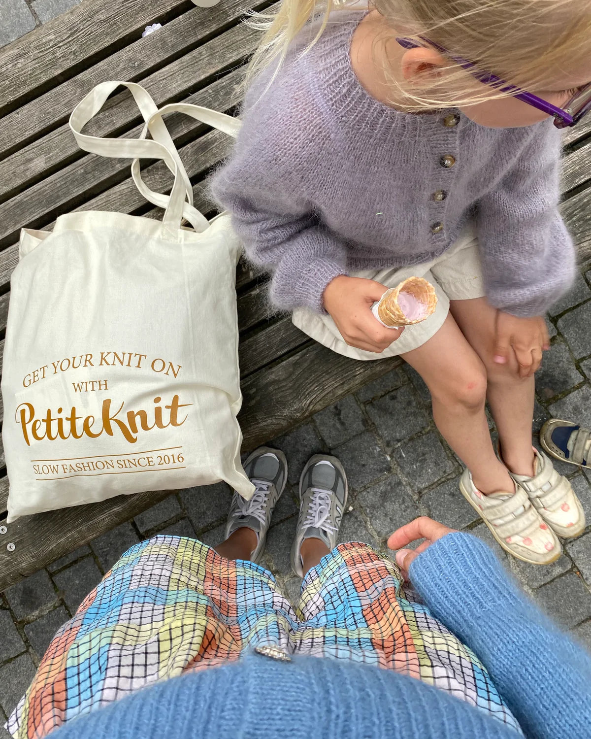 Novice Cardigan Mohair Edition Junior Papirutgave PetiteKnit