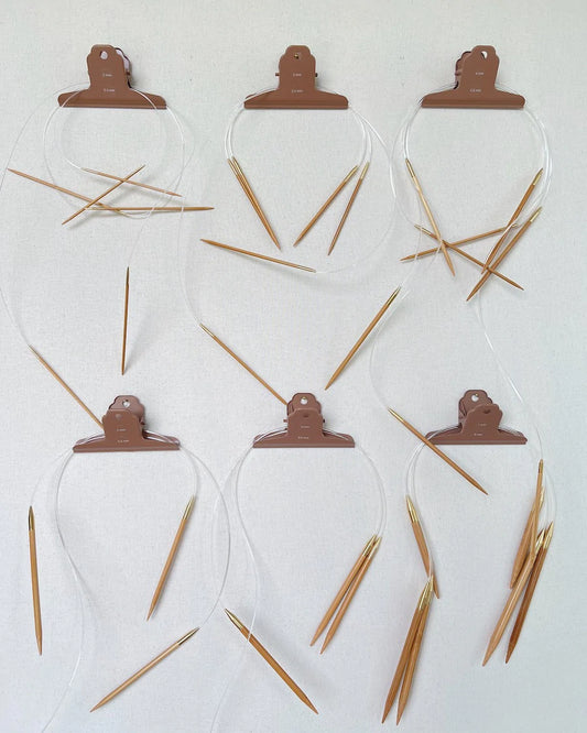 "Get your needles organized" Rundpinneklemmer 6pk PetiteKnit