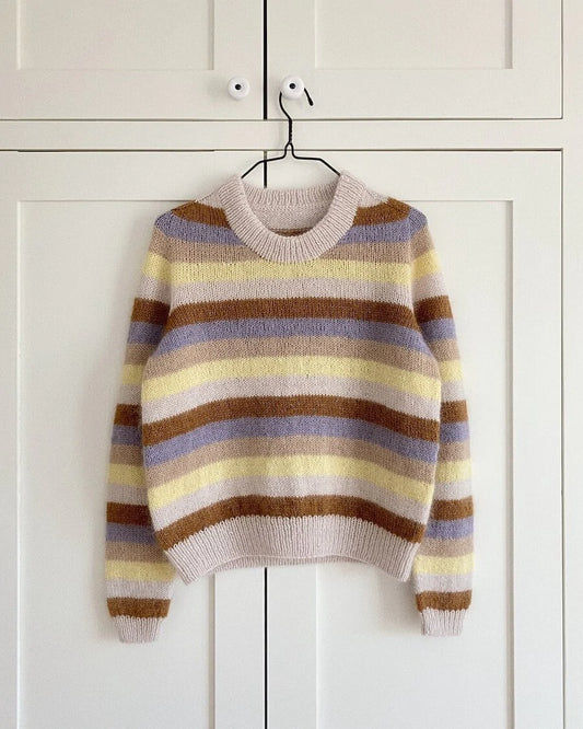 Aros Sweater Papir PetiteKnit