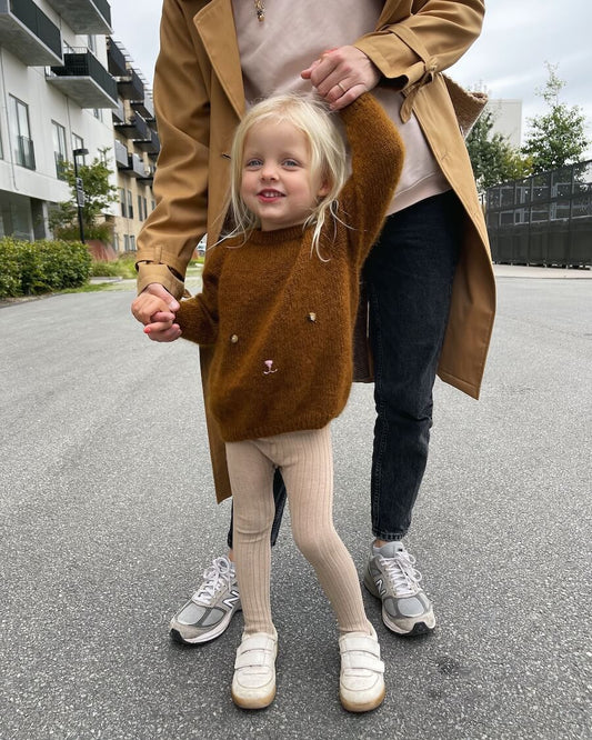 Bamsesweater Papir PetiteKnit